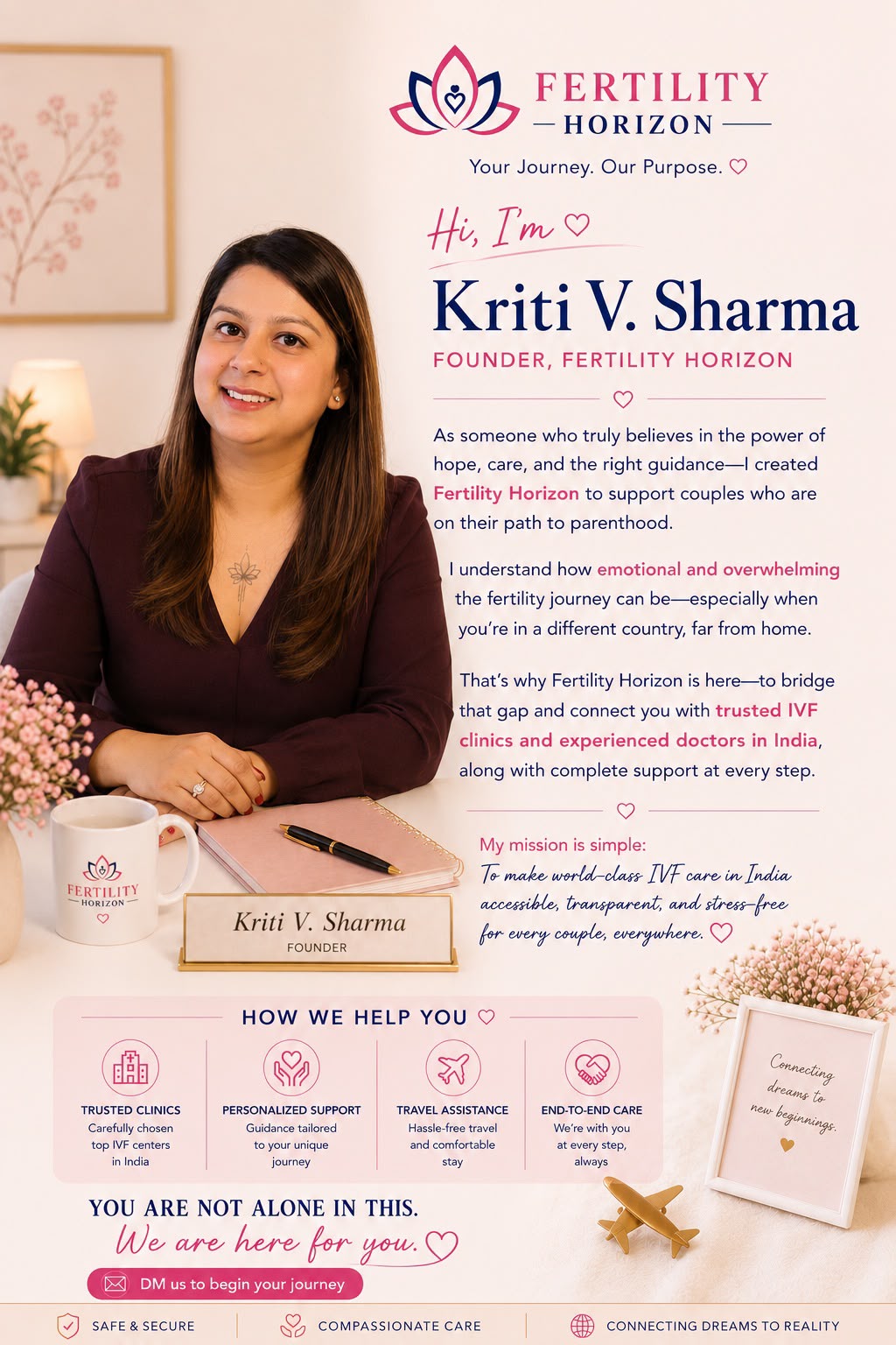 Kriti Sharma, Managing Director of Fertility Horizon